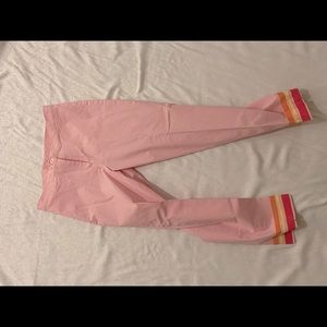 Lilly Pulitzer Pink Crop Pants